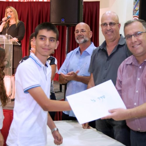 טקס מצטייני ראש העיר תשע