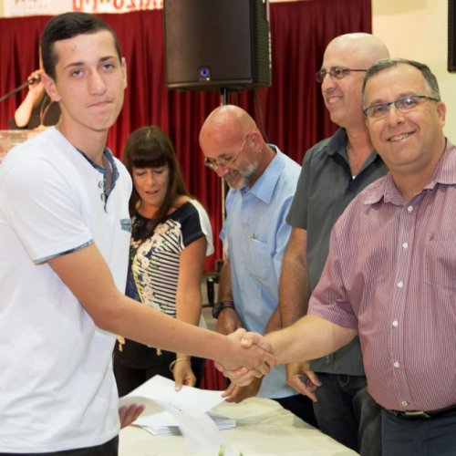 טקס מצטייני ראש העיר תשע