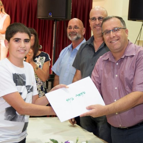 טקס מצטייני ראש העיר תשע