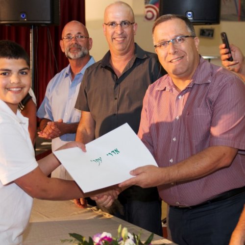 טקס מצטייני ראש העיר תשע