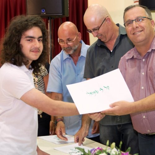 טקס מצטייני ראש העיר תשע