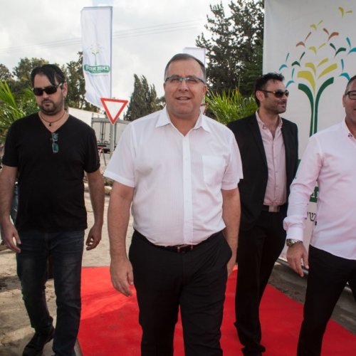 טקס הנחת אבן פינה לשכונת 