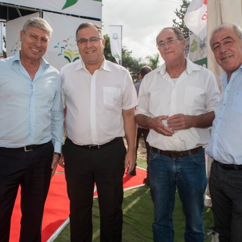 טקס הנחת אבן פינה לשכונת 