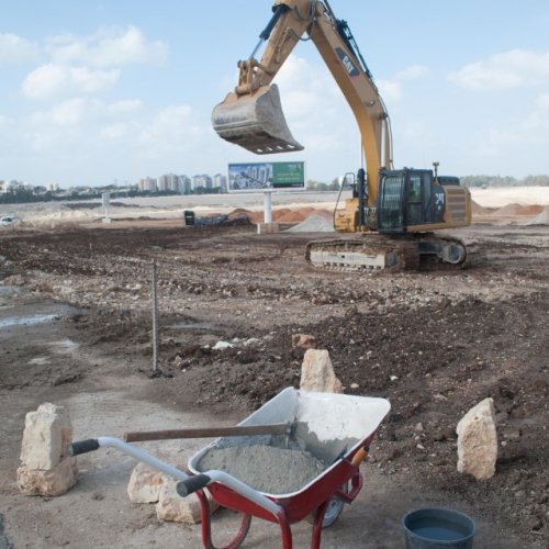 טקס הנחת אבן פינה לשכונת 