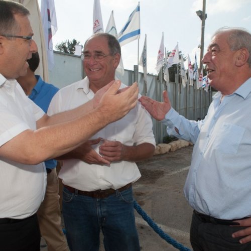 טקס הנחת אבן פינה לשכונת 