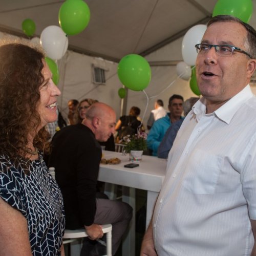 טקס הנחת אבן פינה לשכונת 