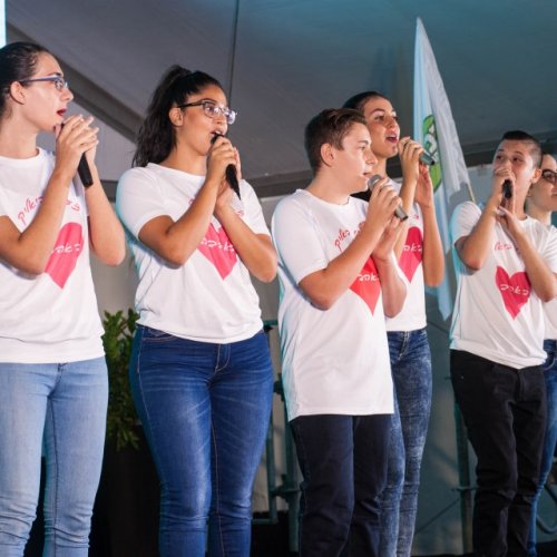 טקס הנחת אבן פינה לשכונת 