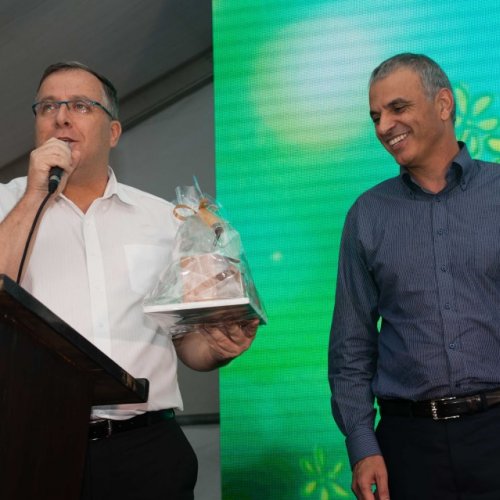 טקס הנחת אבן פינה לשכונת 