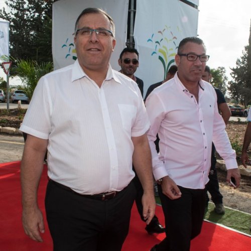 טקס הנחת אבן פינה לשכונת 