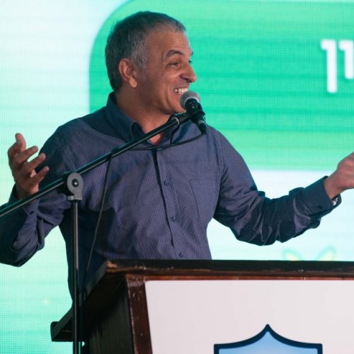 טקס הנחת אבן פינה לשכונת 