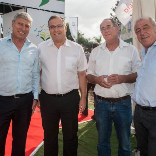 טקס הנחת אבן פינה לשכונת 