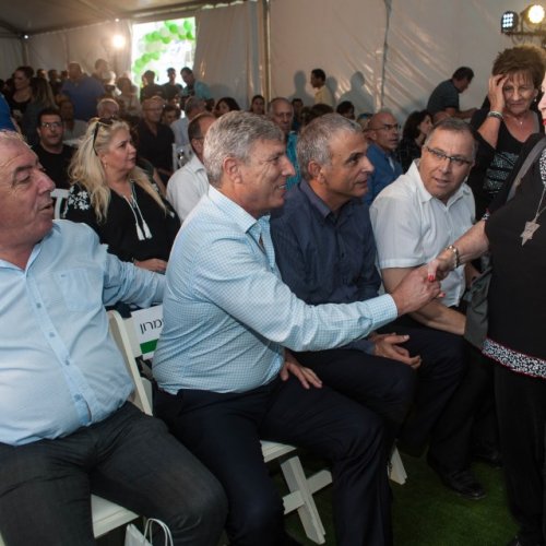 טקס הנחת אבן פינה לשכונת 