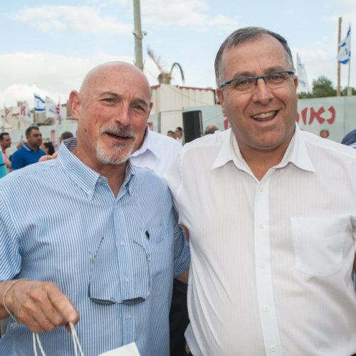 טקס הנחת אבן פינה לשכונת 