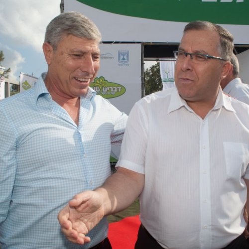 טקס הנחת אבן פינה לשכונת 