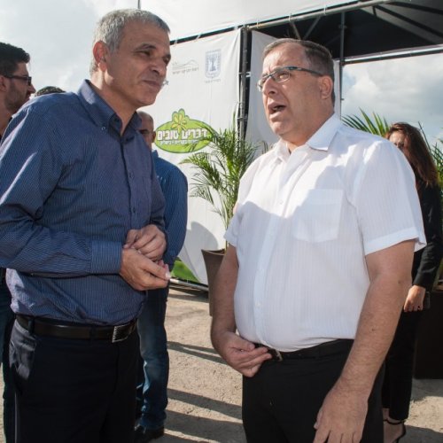 טקס הנחת אבן פינה לשכונת 