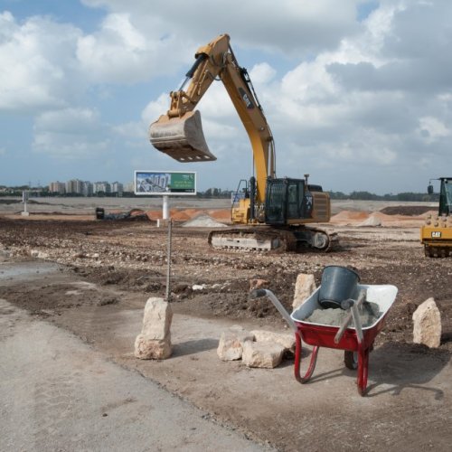 טקס הנחת אבן פינה לשכונת 