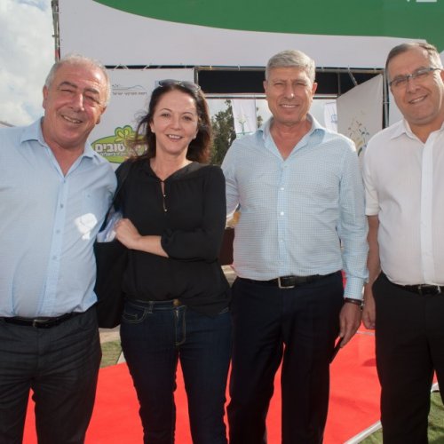 טקס הנחת אבן פינה לשכונת 