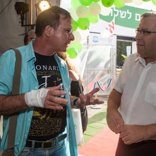 טקס הנחת אבן פינה לשכונת 