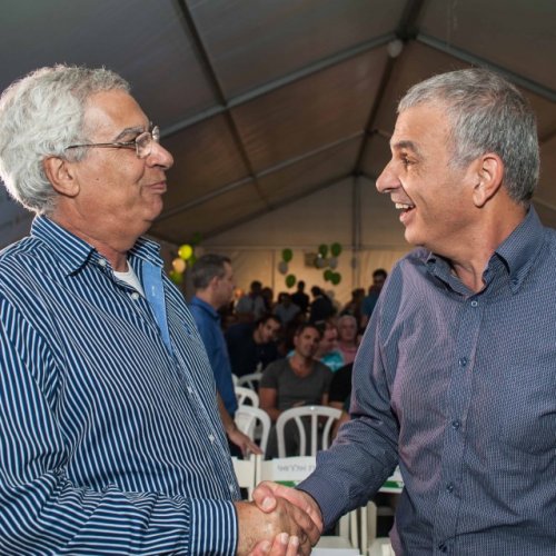 טקס הנחת אבן פינה לשכונת 