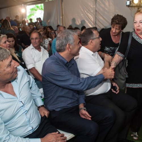 טקס הנחת אבן פינה לשכונת 