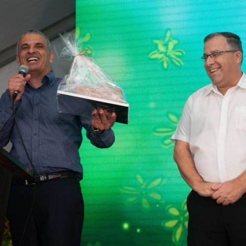 טקס הנחת אבן פינה לשכונת 