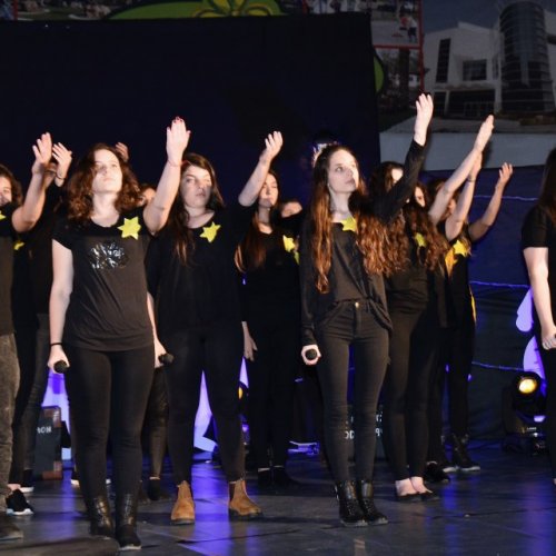 טקס יום הזיכרון לשואה ולגבורה תשע