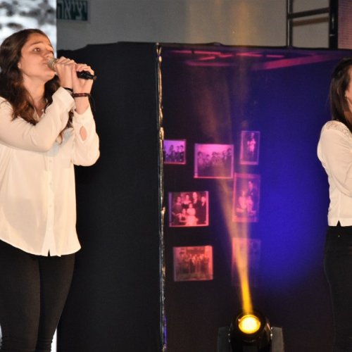 טקס יום הזיכרון לשואה ולגבורה תשע