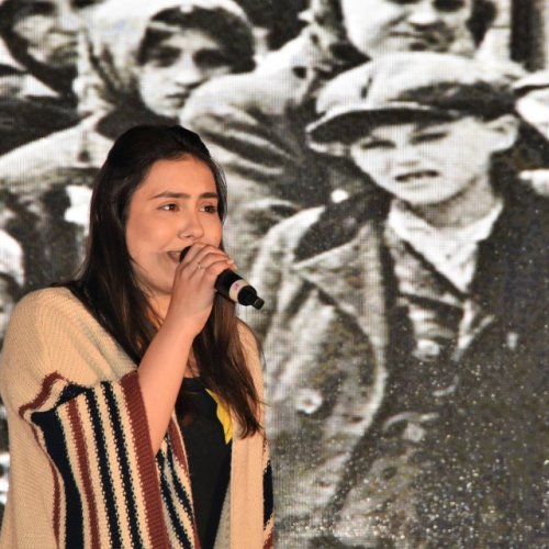 טקס יום הזיכרון לשואה ולגבורה תשע