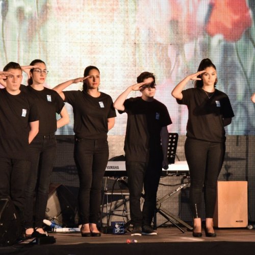 טקס יום הזיכרון לחללי מערכות ישראל ונפגעי פעולות האיבה תשע