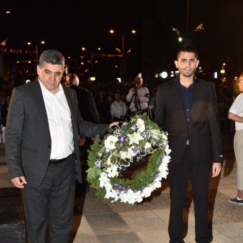 טקס יום הזיכרון לחללי מערכות ישראל ונפגעי פעולות האיבה תשע