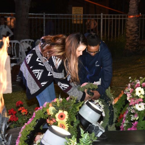 טקס יום הזיכרון לחללי מערכות ישראל ונפגעי פעולות האיבה תשע