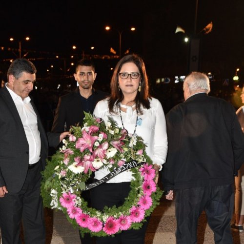 טקס יום הזיכרון לחללי מערכות ישראל ונפגעי פעולות האיבה תשע