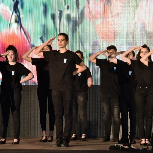 טקס יום הזיכרון לחללי מערכות ישראל ונפגעי פעולות האיבה תשע