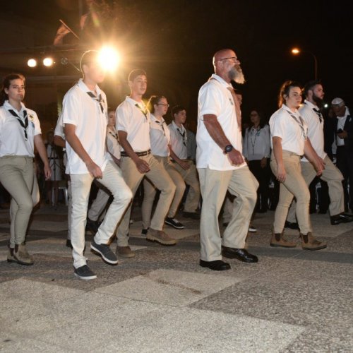 טקס יום הזיכרון לחללי מערכות ישראל ונפגעי פעולות האיבה תשע