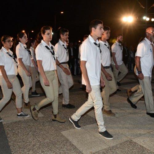 טקס יום הזיכרון לחללי מערכות ישראל ונפגעי פעולות האיבה תשע